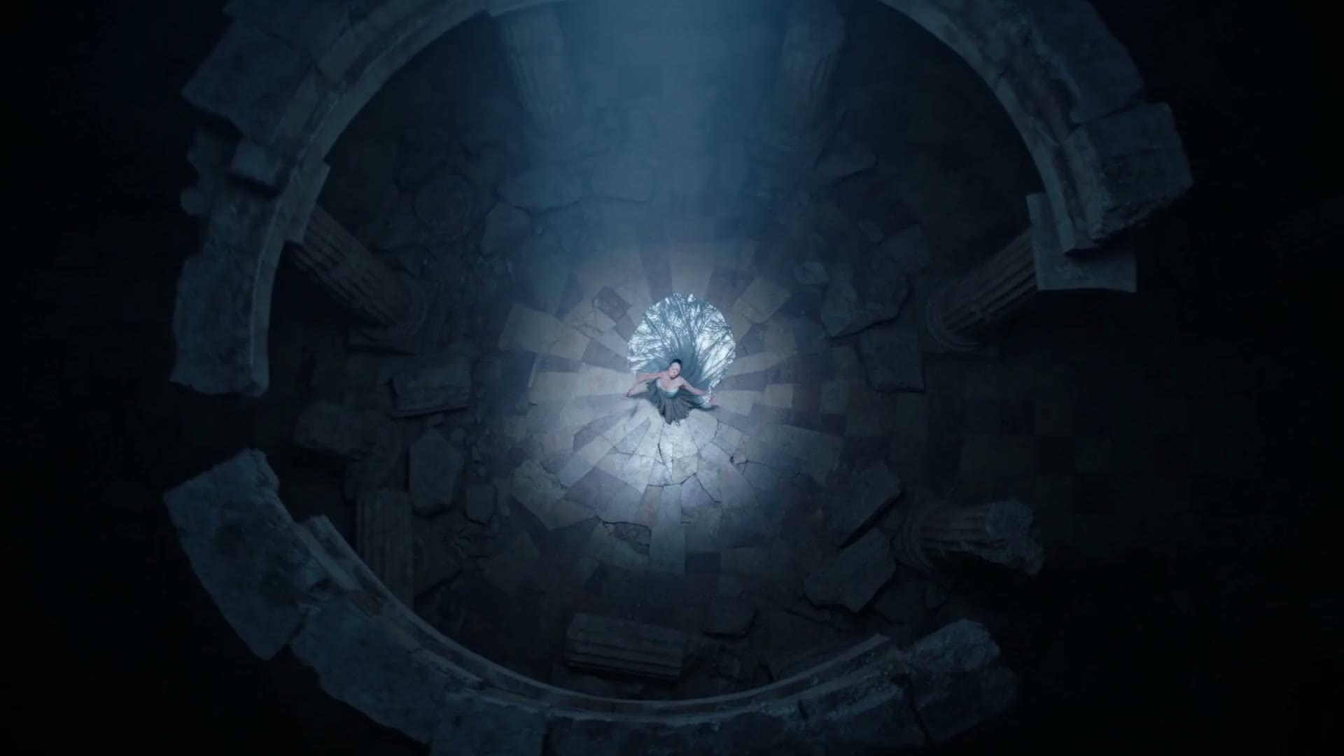 A scene directed from the first frame to the last