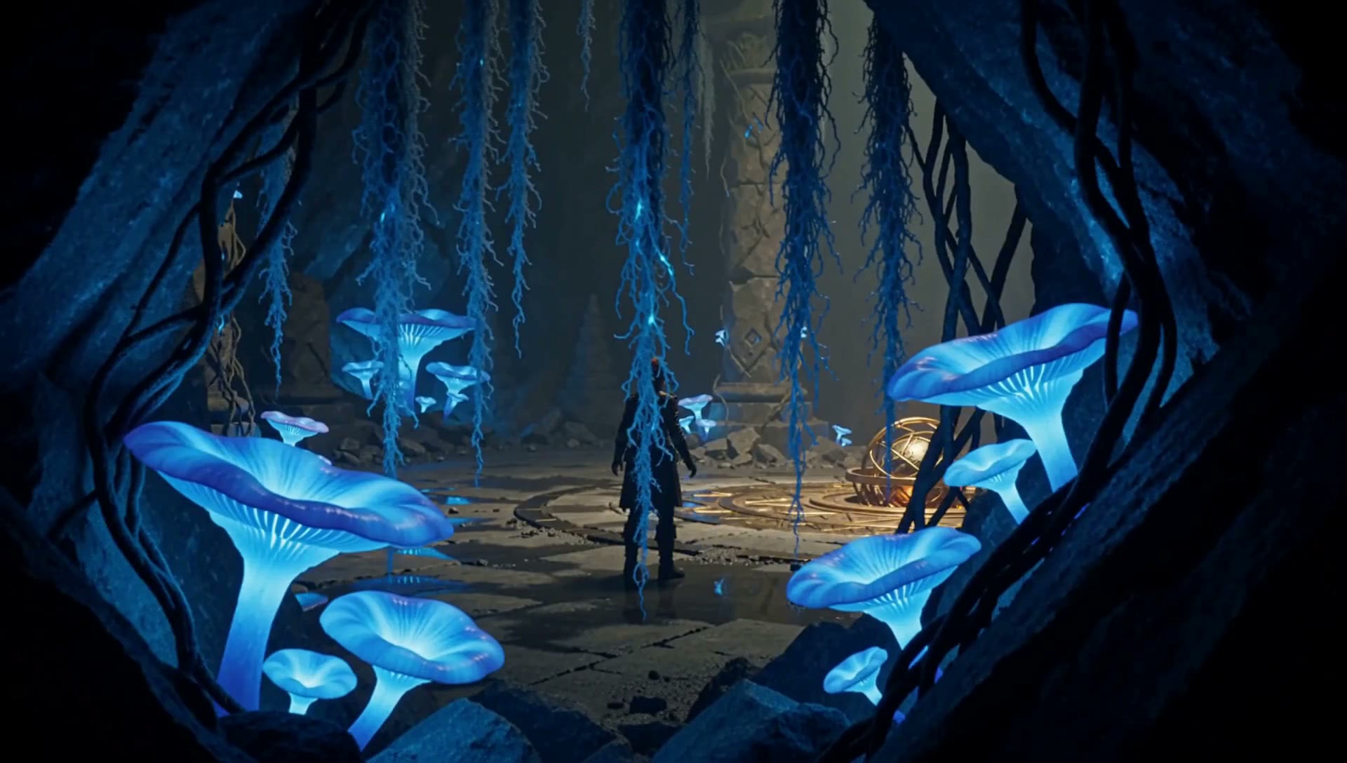 A cinematic shot with native audio